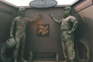 Donington Park A.Senna  J.M.Fangio